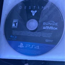Destiny PS4 Game 