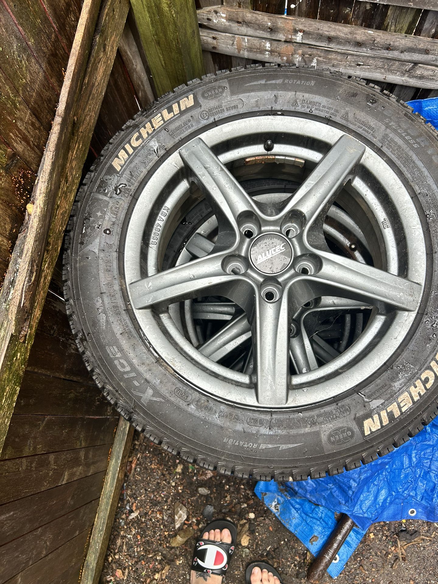 4 Rims And Tires Used For One Season 