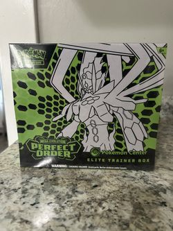 Pokemon Perfect Order Pokemon Center Etb
