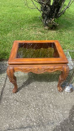 Table with Glass
