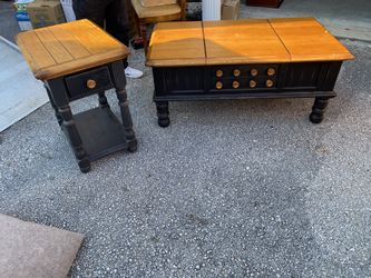 Coffee Table And End Table