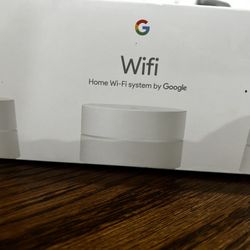 Home Wifi System By Google