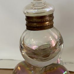 Hinged Iridescent Perfume Bottle