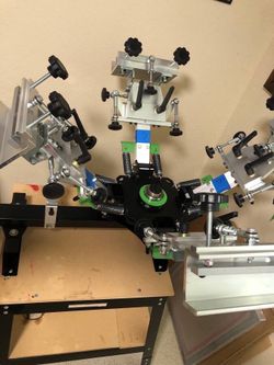 Screen printing press kit