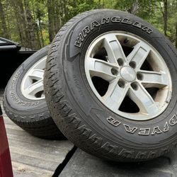 6 lug GMC Sierra wheels