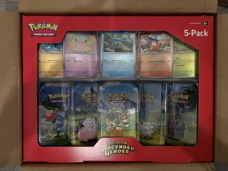 Costco Pokemon Ascended Heroes Mini Tin 5 Pack