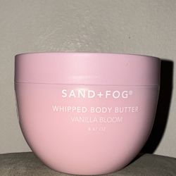 Sand + Fog vanilla bloom whipped body butter 8.47 OZ