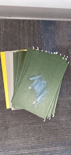 Like New Hanging File Folders