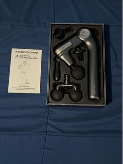 KingPavonini folding massage gun, model JA-G7