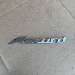 13-17 Honda Accord Trunk Emblem
