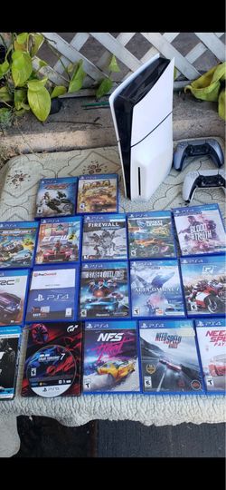 $25! Per Game. The Steelbook are $65! Per Game. 00 Games & 2 Controllers $500! Firm PS5 Slim Disc Edition 2nd edition. Cash & Trade welcome