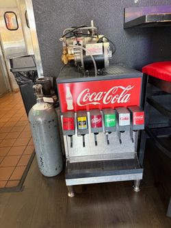 Coca-Cola 6-Valve Commercial Soda Fountain Dispenser