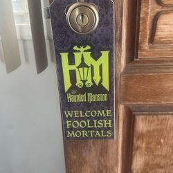 Disneys Haunted Mansion Door Knob