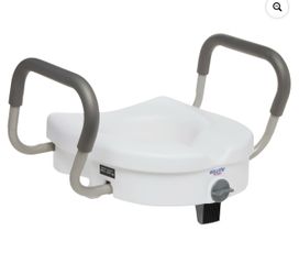 Brand New Equate Locking Raised Toilet Seat