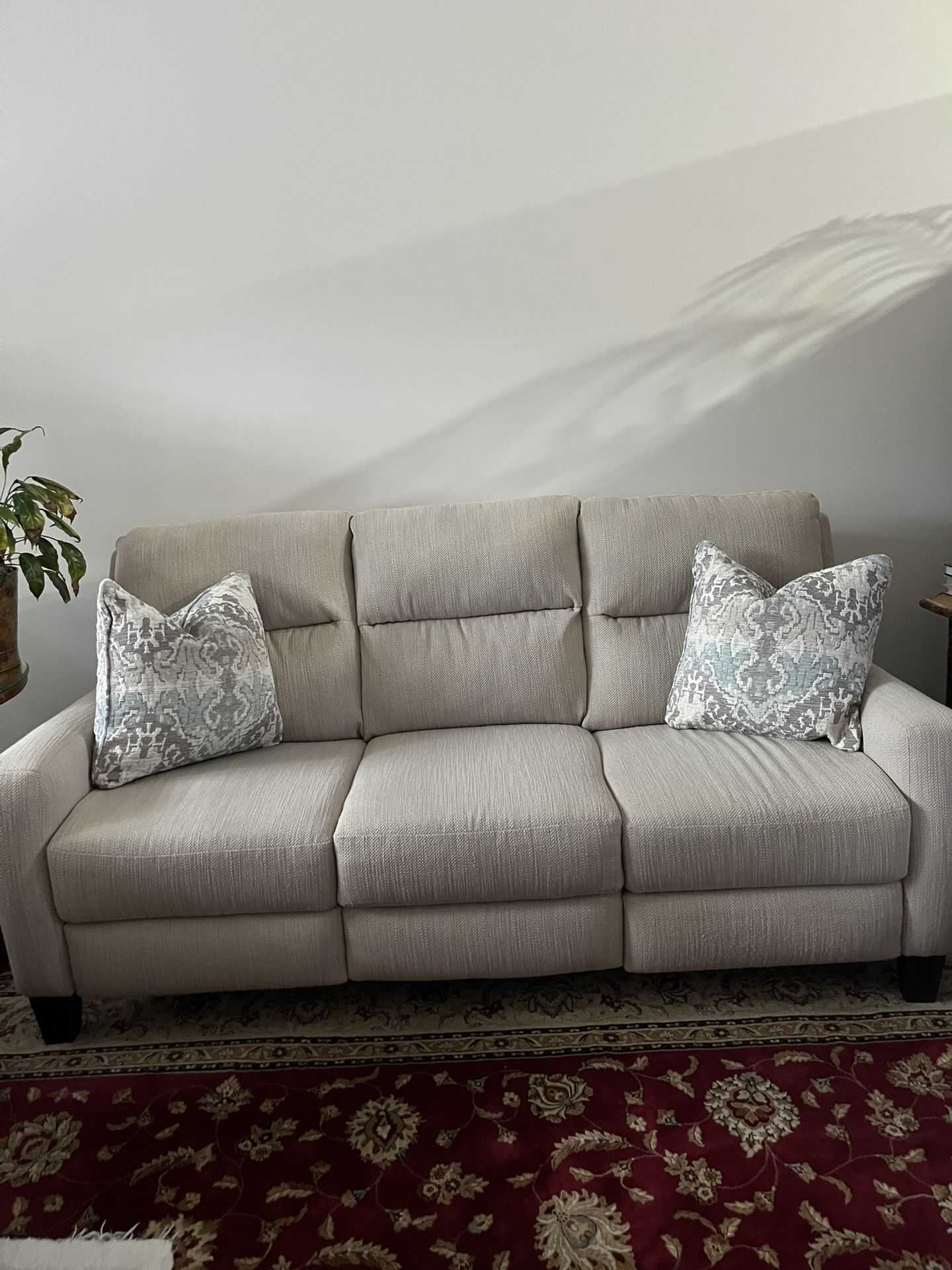 Motion Reclining Sofa And Loveseat