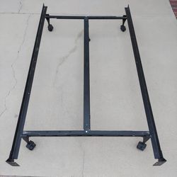 Heavy Duty Bed Frame...Adjustable From Queen To Twin