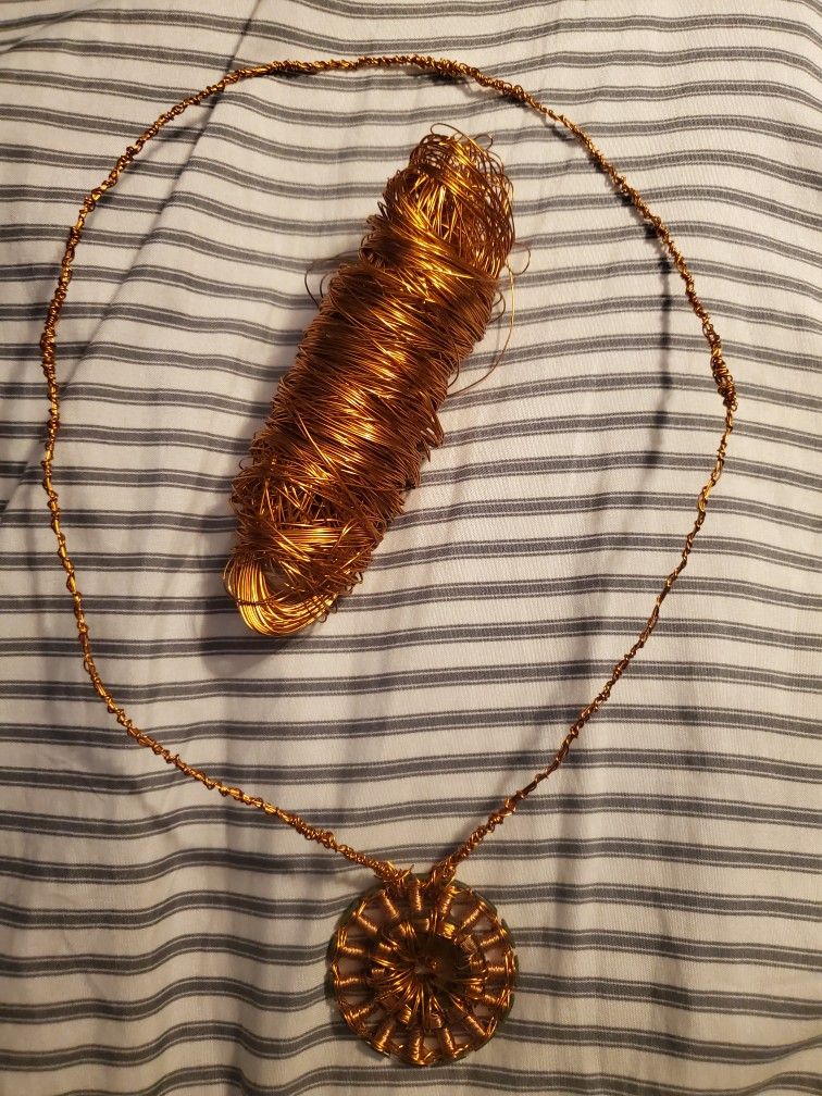 Copper Necklace/ Roll