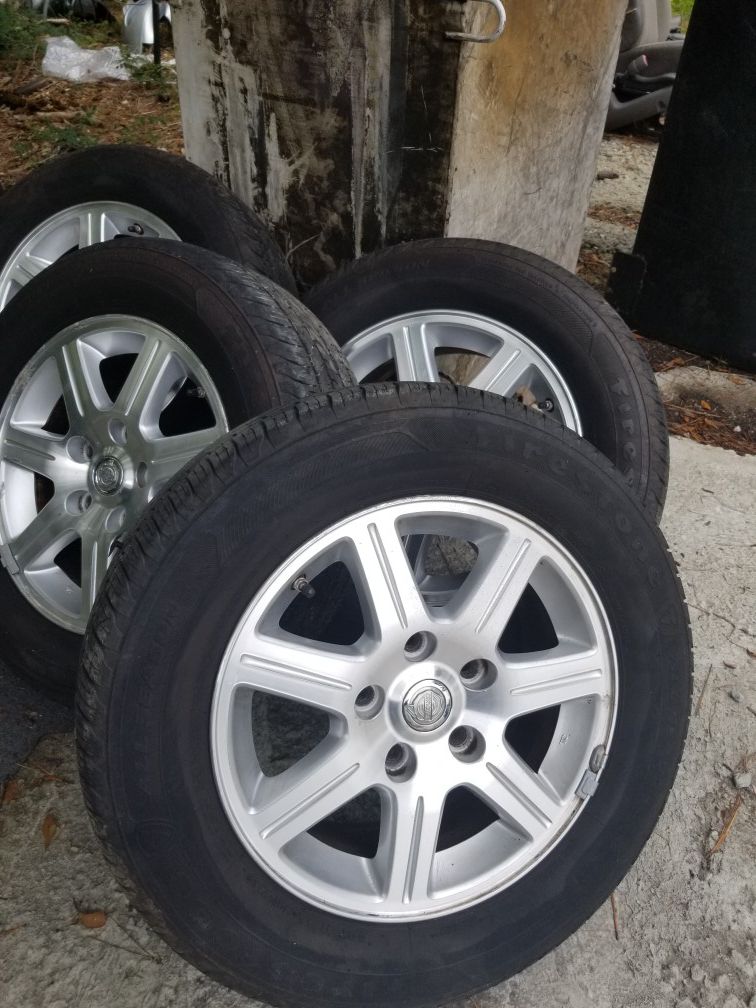 225/50/r16 tires and rims