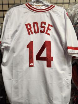 Pete Rose Signed, JSA-Certified Jersey 