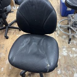 Leather office chair