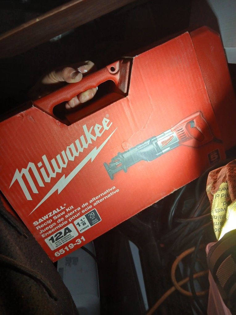 Milwaukee Sawzall Brand New