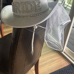 Bride Cowboy Hat Bachelorette 