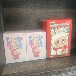 Coca Cola & Lazy Yoga Labubus 