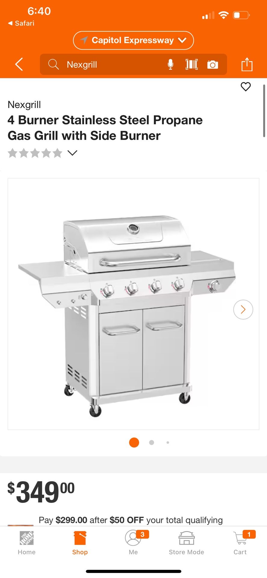 Nexgrill BBQ Grill