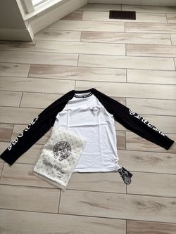 Chrome Hearts Raglan Long Sleeve T-Shirt