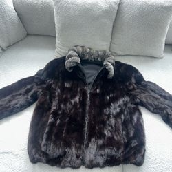 Mink Coat With Chinchilla Collar