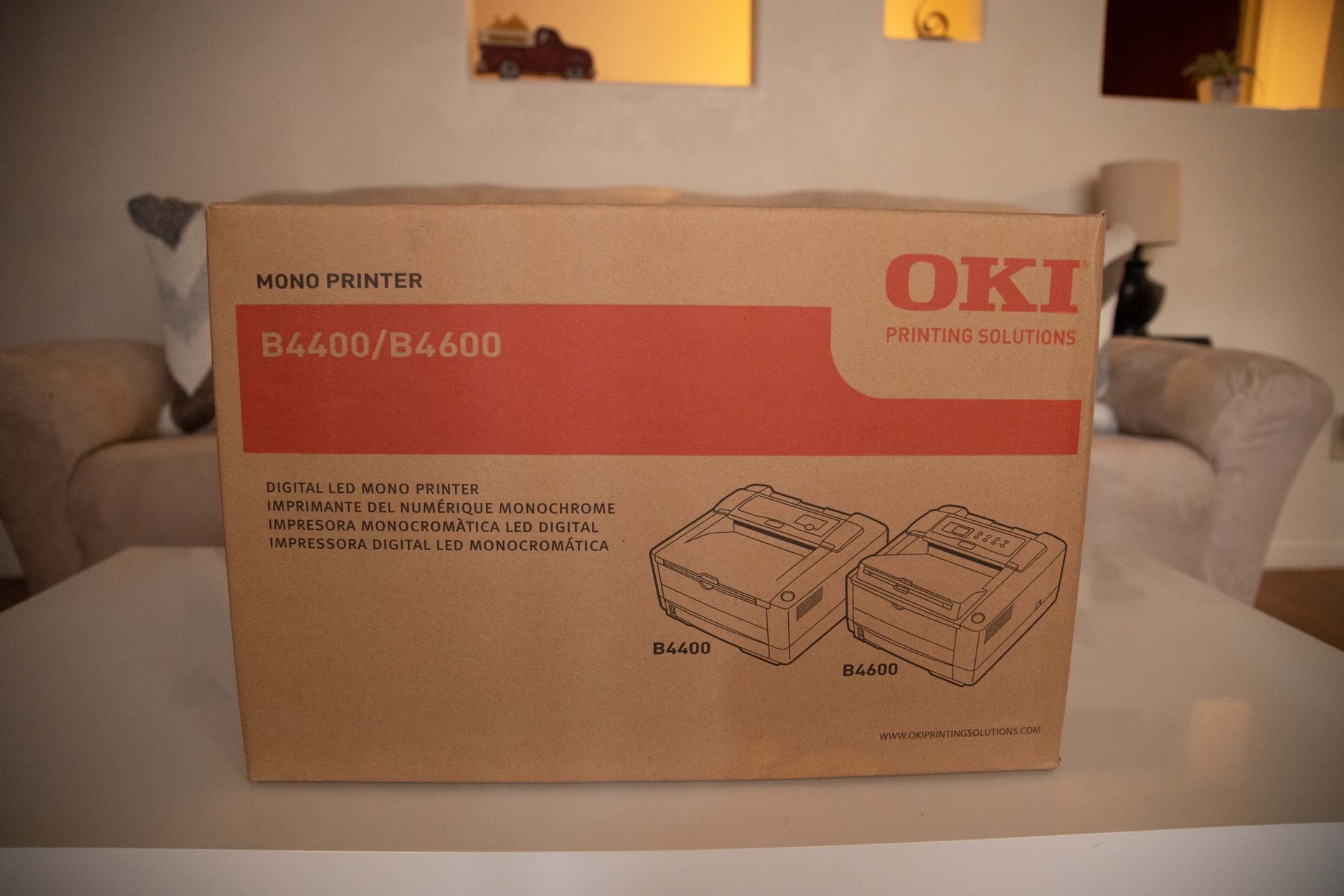 OKI B4600 Monochrome Laser Printer (Black) 62446601 New in Box