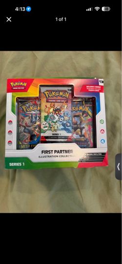 Pokemon first partners illustration collection series 1