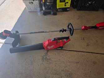 MILWAUKEE TRIMMER AND BLOWER