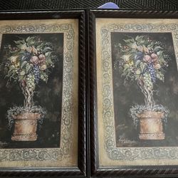 Home Interior Decor Topiary Frames