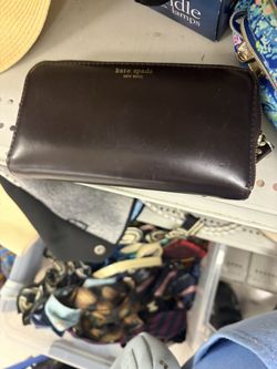 Kate Spade Larchmont Avenue Leather Zip Around Wallet
