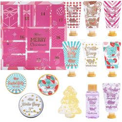 Bath Sets for Women Gift - 12 PCs Advent Calendar, Spa Gift Set Includes Hand Cream, Body Lotion, Candles, Shower Gel, Bath Bomb, Holiday Gift, Pamper