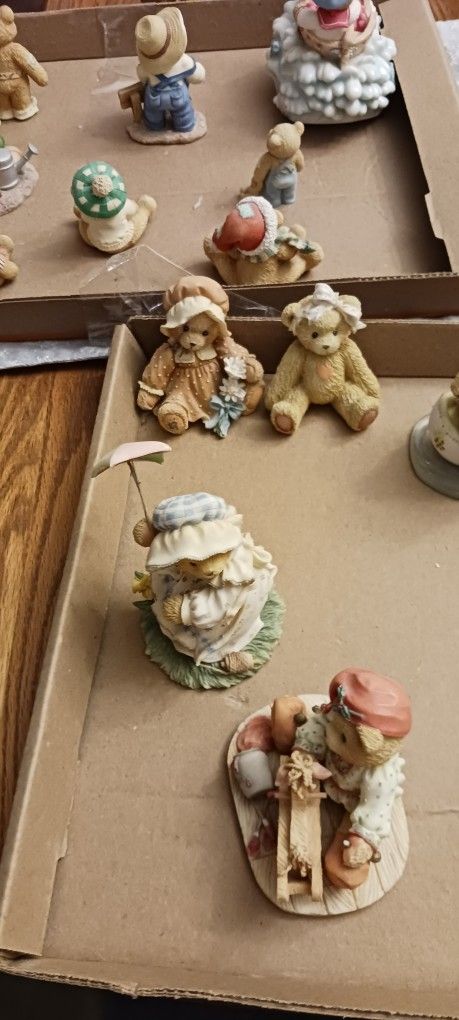 Cherished Teddies Ceramic Figurines