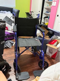 Medline Lightweight Transport Wheelchair
