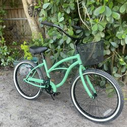 24 BEACH CRUISER 1 SPEED  READY TO RIDE ✅