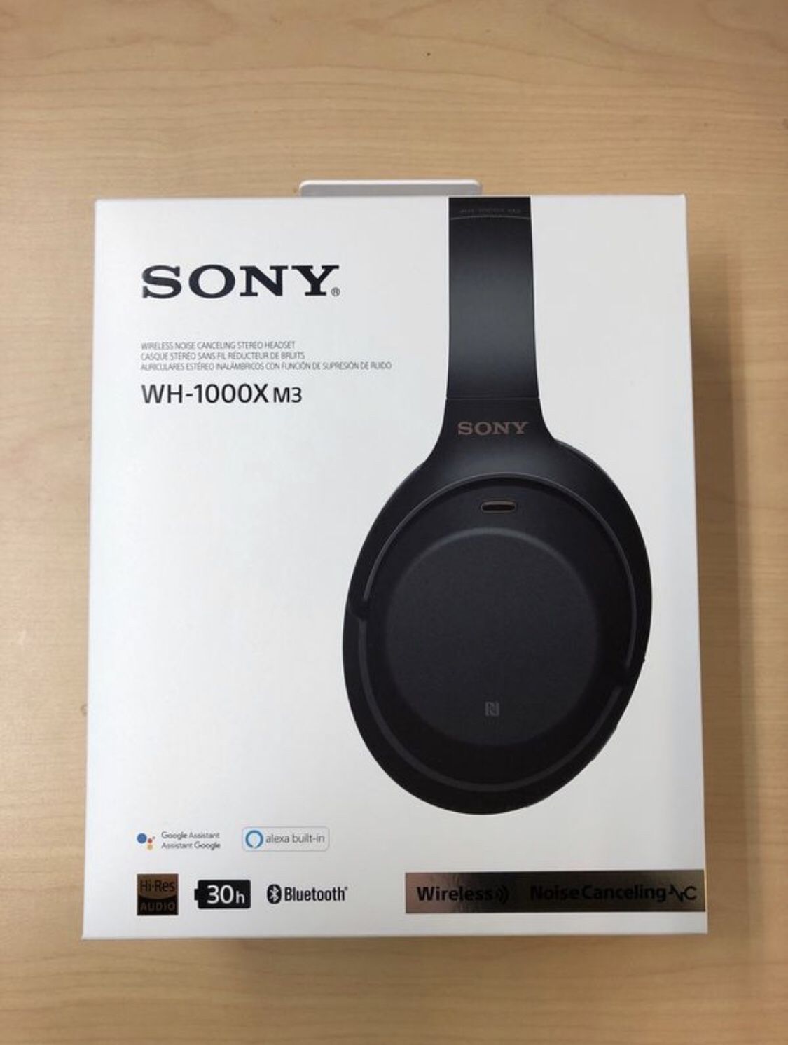 Sony WH-1000X M3 Headphones