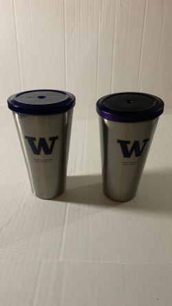 2 Starbucks Coffee 16oz 2014 University Washington UW