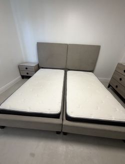 Twin beds