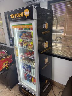 Vending machine with location