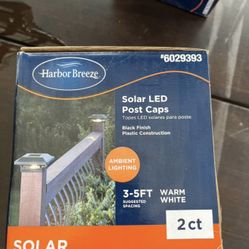 Solar LED Post caps 