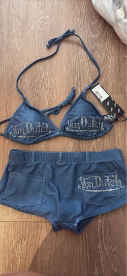 Ed Hardy and Von Dutch swimsuits