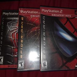 Spiderman 1,2,3 PS2