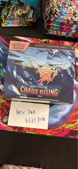 POKEMON CHAOS RISING ETB