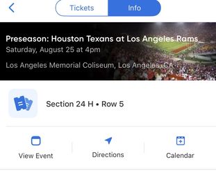 LA Rams Tickets