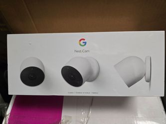 FACTORY SEALED 3-Pack Google Nest Cam (Battery) - Latest Model