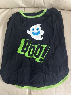 Dog Halloween BOO T-shirt Size Large
